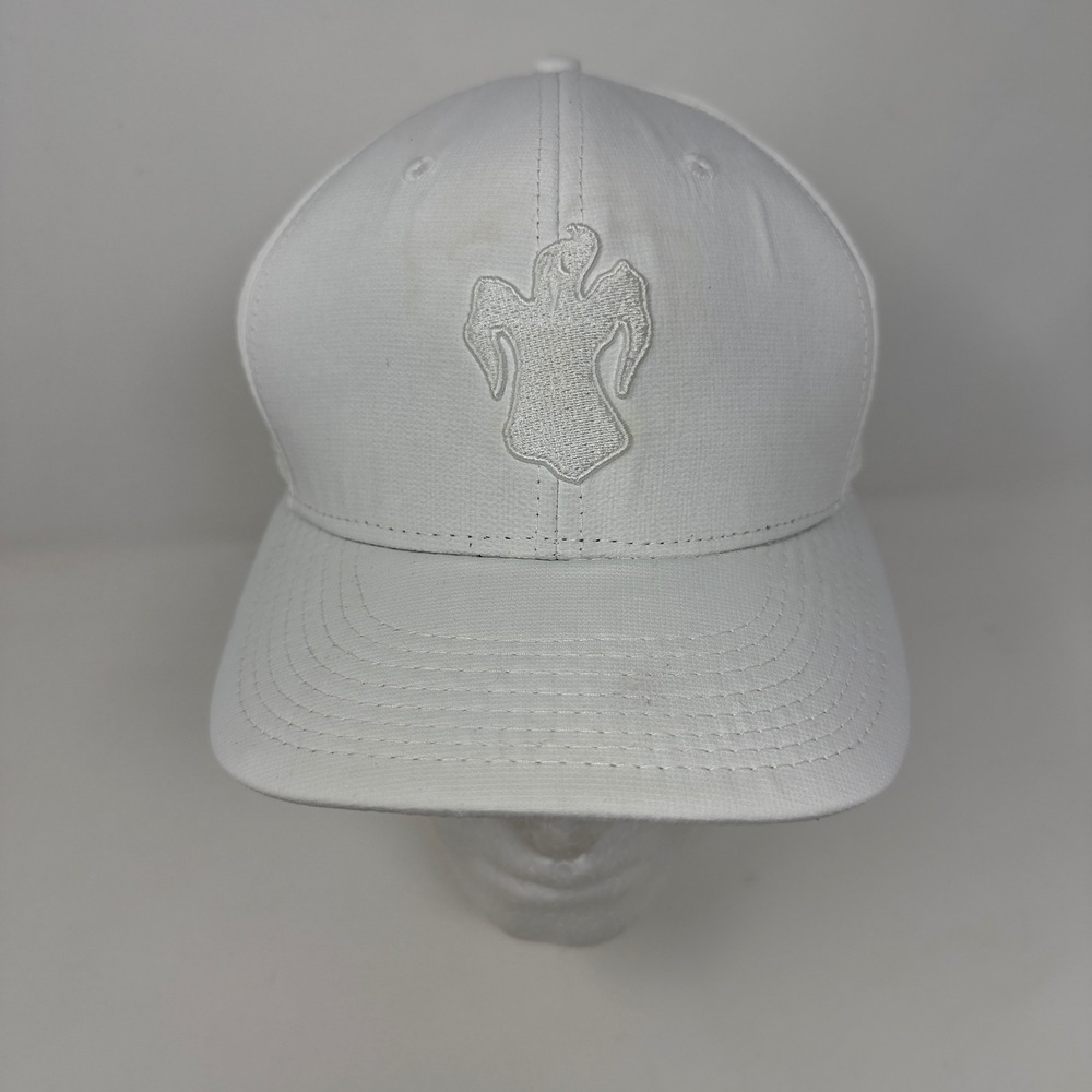 Pumpkin Ridge Ghost Creek Golf Course Hat Cap White Adjustable Strap Back